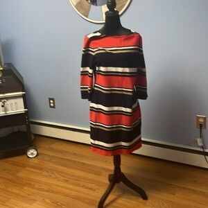 Blue with orange and white size 12 Tommy